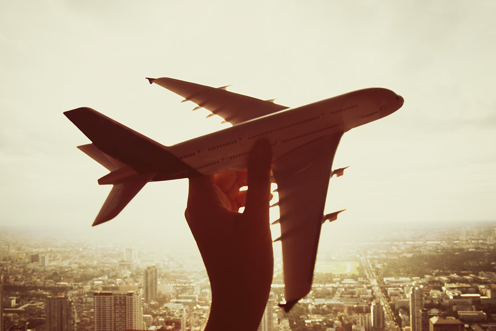 trabajar volando